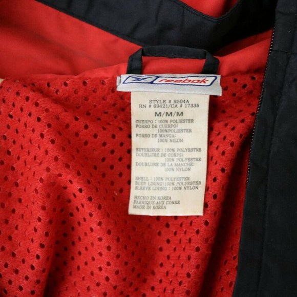 Reebok Mens Indianapolis 500 Patches Zipper Jacket - Picture 6 of 6